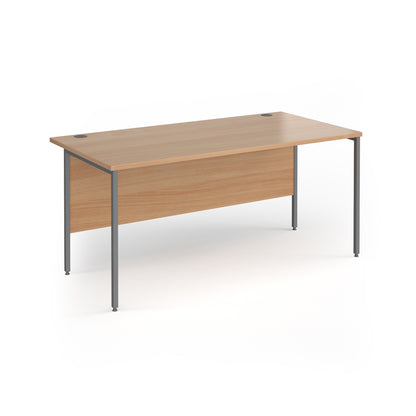 Contract 25 H-Frame straight desk - CH16S-G-B