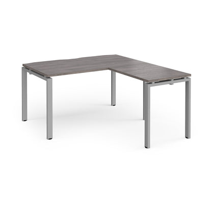 Adapt straight desk with return - ER1488-S-GO