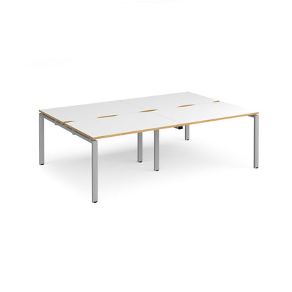 Adapt double back to back desks 1600mm deep - E2416-S-WO