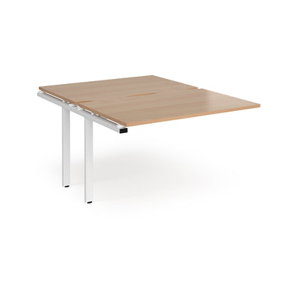 Adapt sliding top add on unit single 1600mm deep - STE1216-AB-WH-B