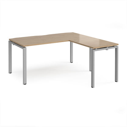 Adapt straight desk with return - ER1688-S-KO