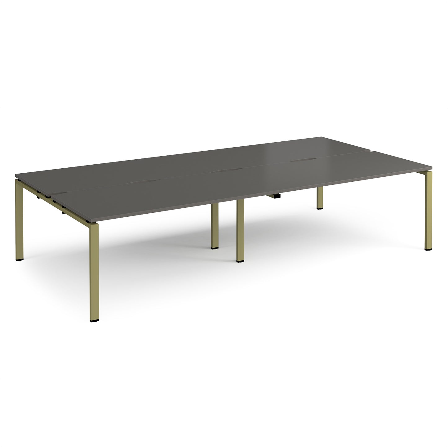 Adapt double back to back desks 1600mm deep - E3216-GN-OG