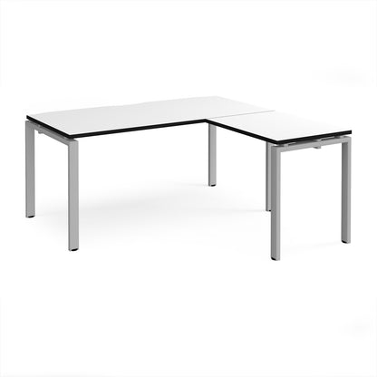Adapt straight desk with return - ER1688-S-WK