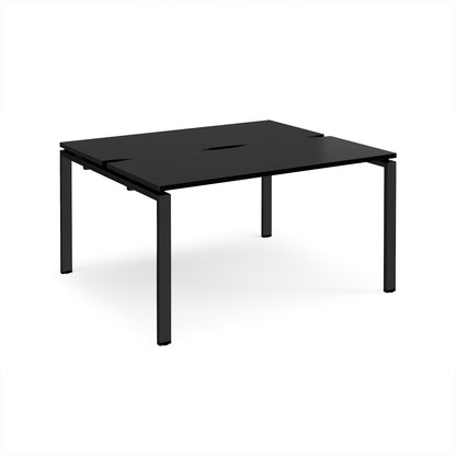 Adapt back to back desks 1200mm deep - E1412-K-BK