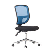 High Back Designer Mesh Operator Chair with Sculptured Lumbar and Spine Support