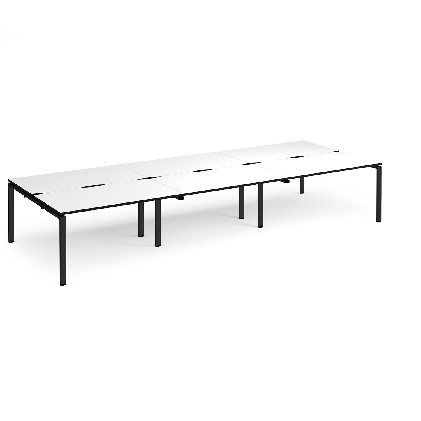 Adapt triple back to back desks 1600mm deep - E4216-K-WK