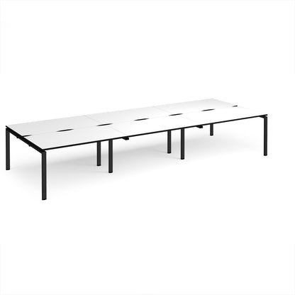 Adapt triple back to back desks 1600mm deep - E4216-K-WK