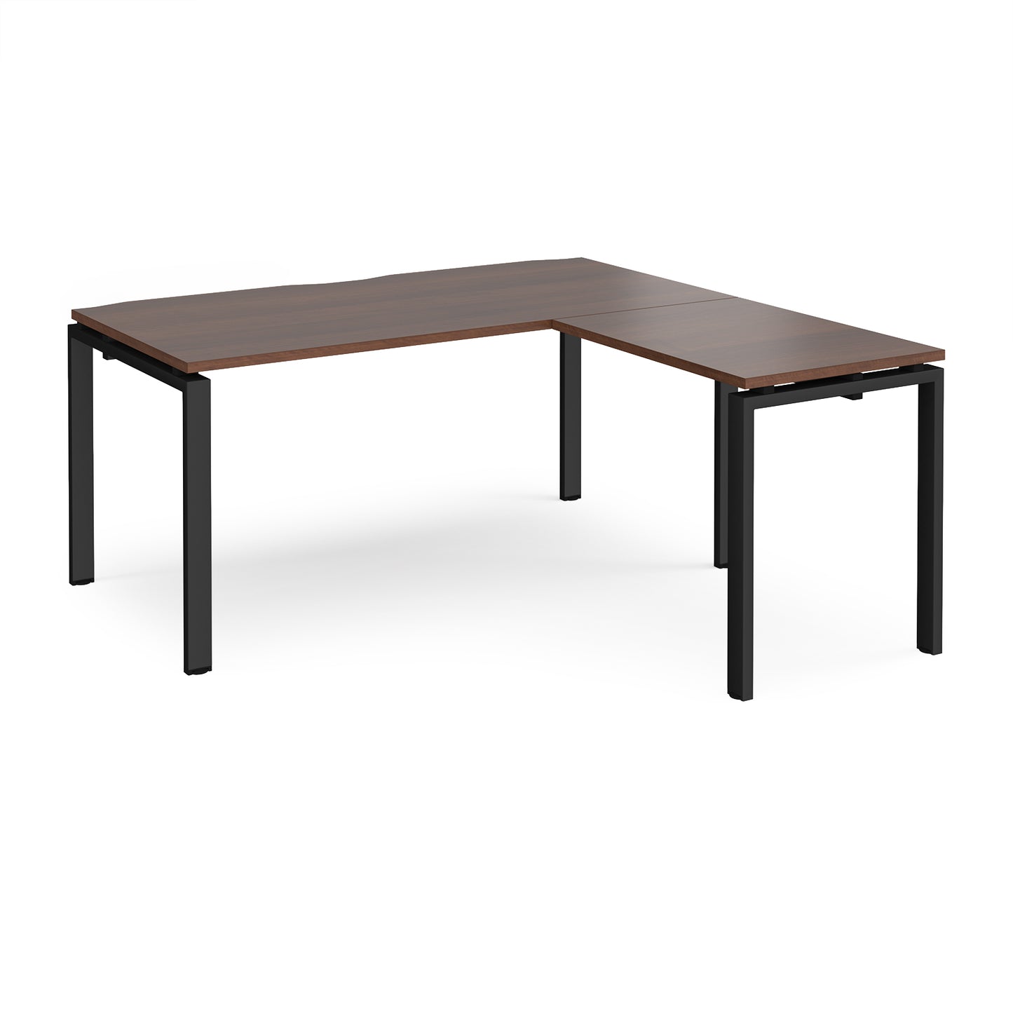 Adapt straight desk with return - ER1688-K-W