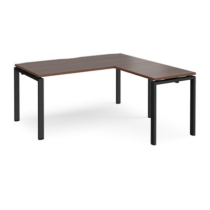Adapt straight desk with return - ER1688-K-W