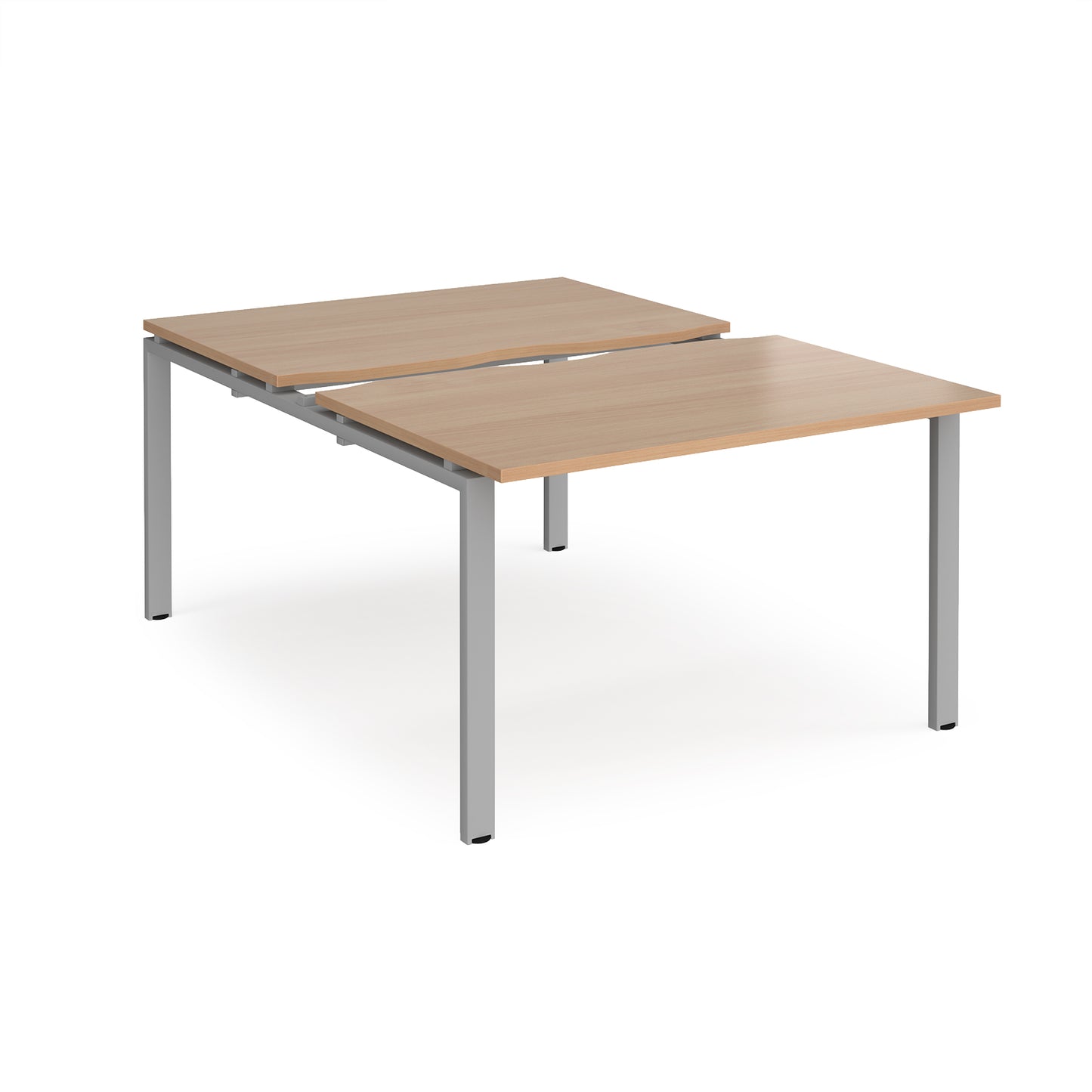 Adapt sliding top B2B desks 1600mm deep - STE1216-S-B