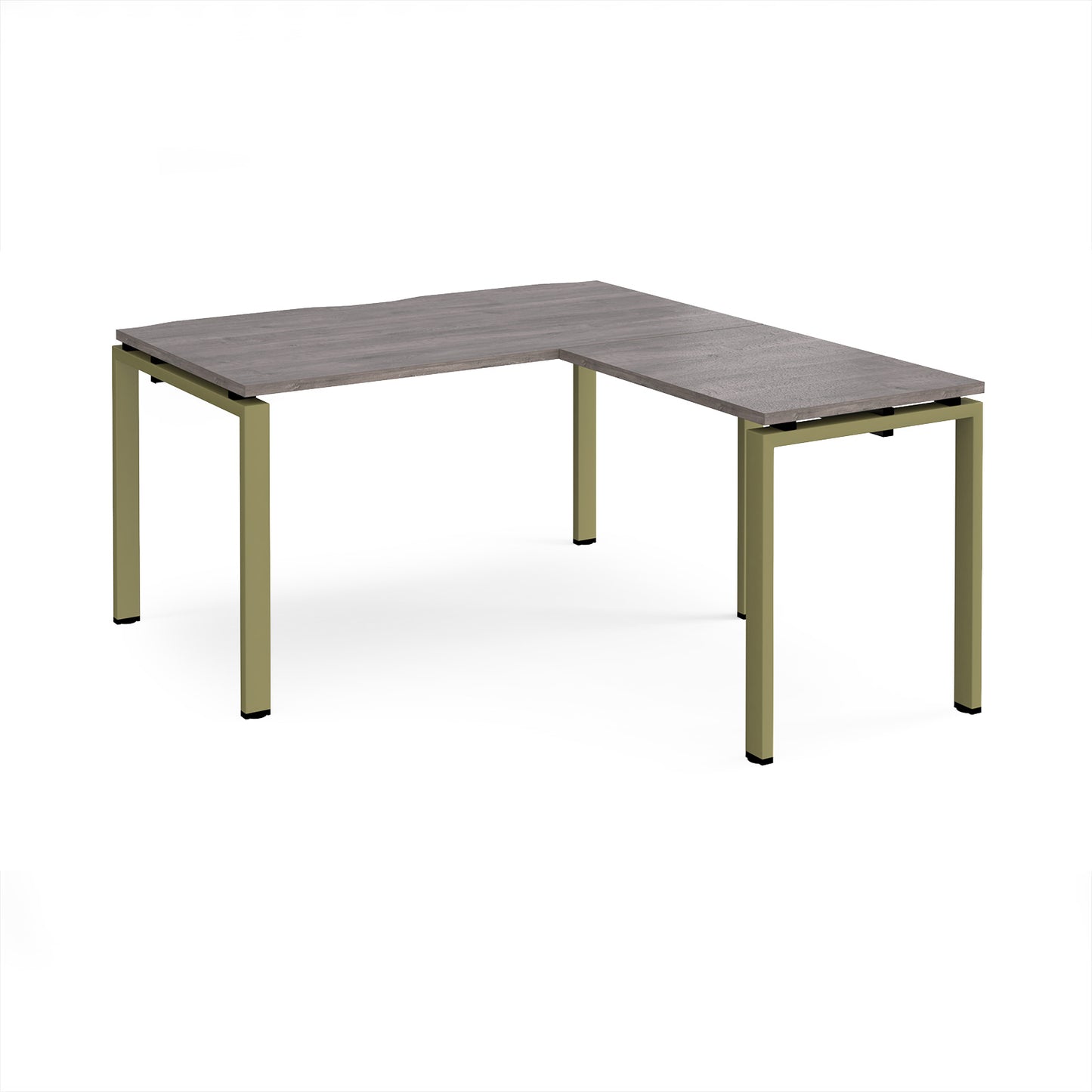 Adapt straight desk with return - ER1488-GN-GO