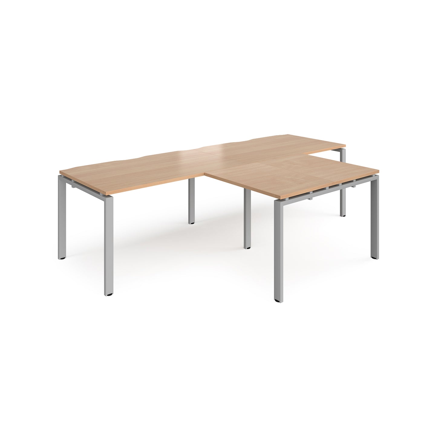 Adapt double desk with returns - ER2888-S-B