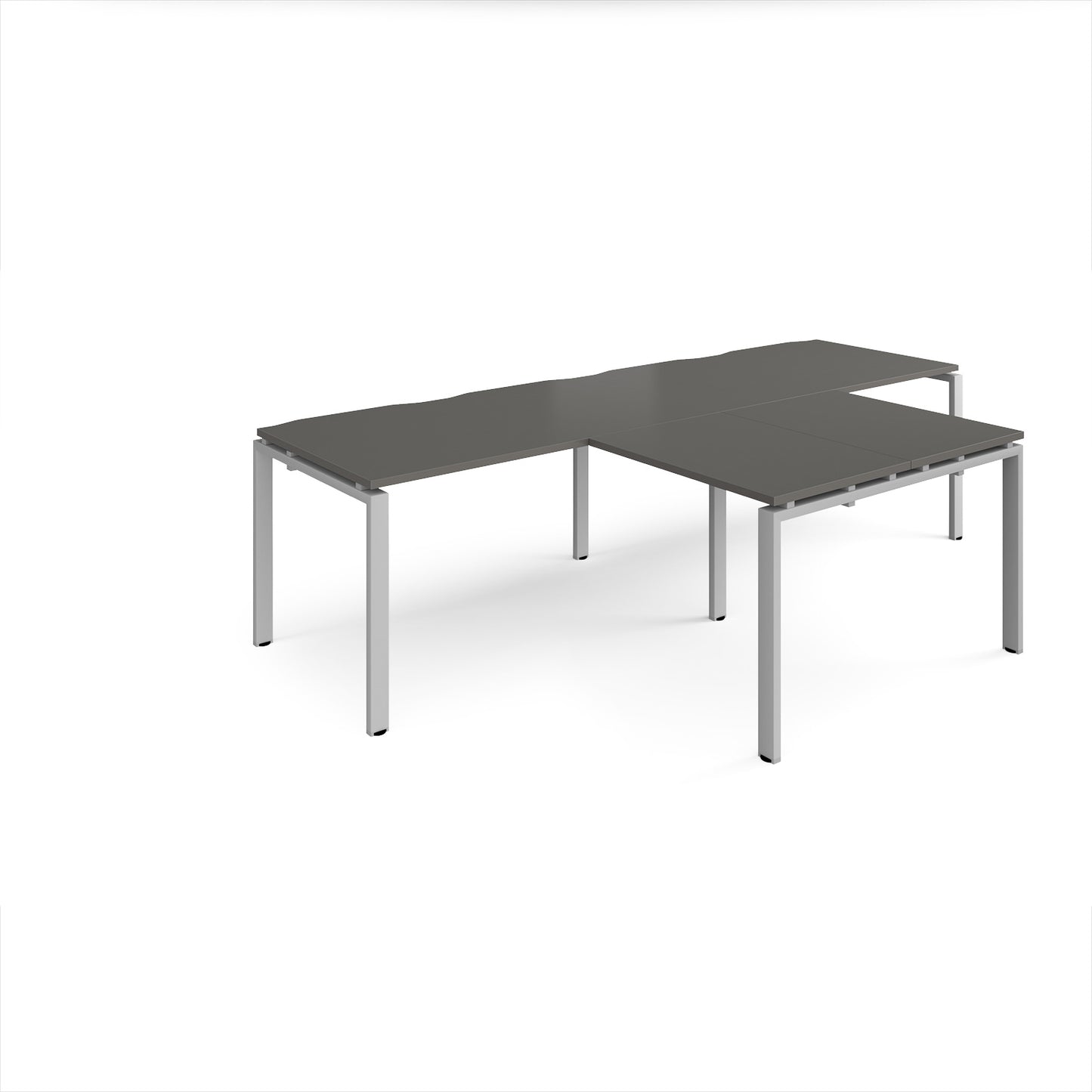 Adapt double desk with returns - ER2888-S-OG
