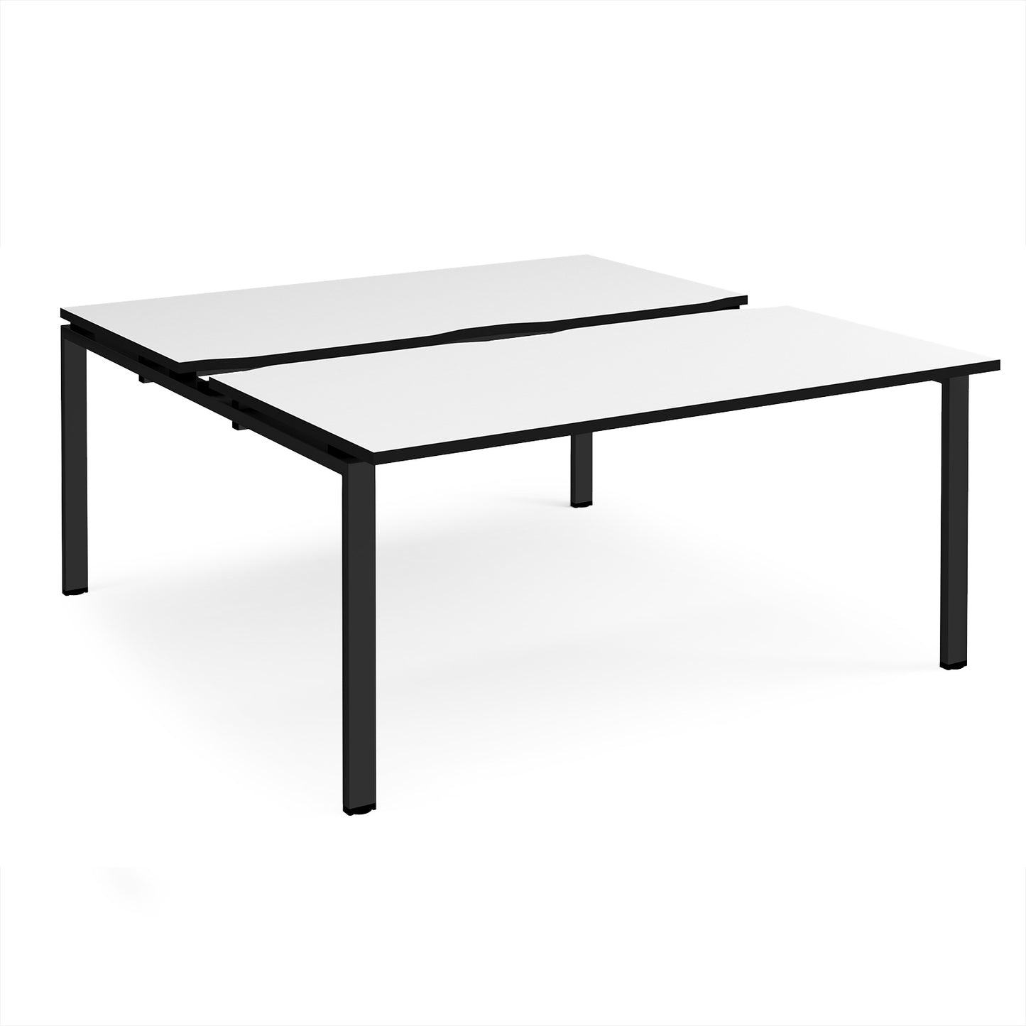 Adapt sliding top B2B desks 1600mm deep - STE1616-K-WK