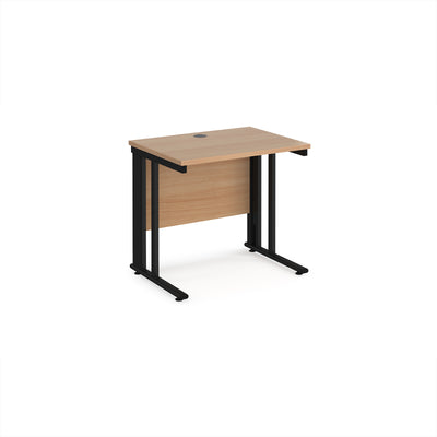 Maestro 25 cable managed 600mm deep desk - MCM608KB