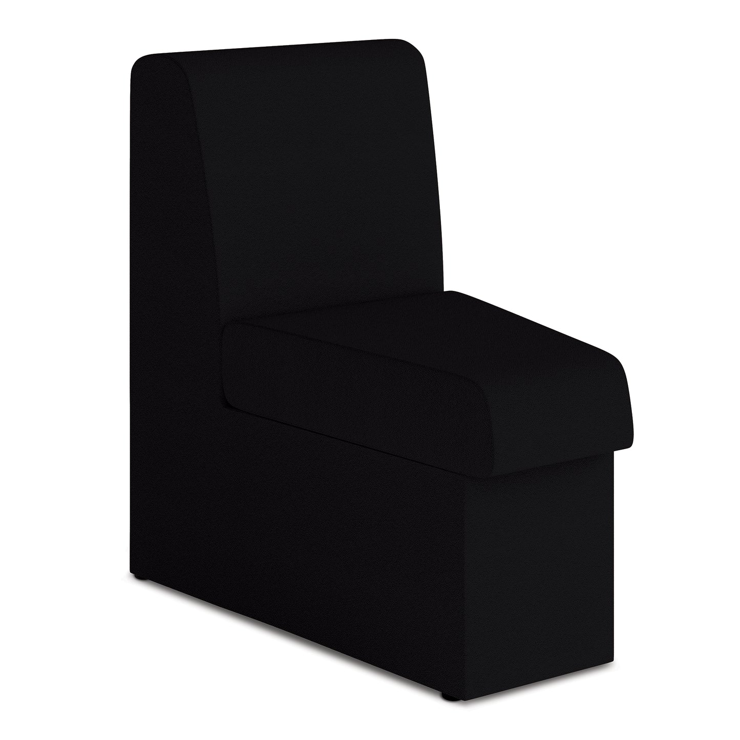 Contemporary Modular Fabric Low Back Sofa