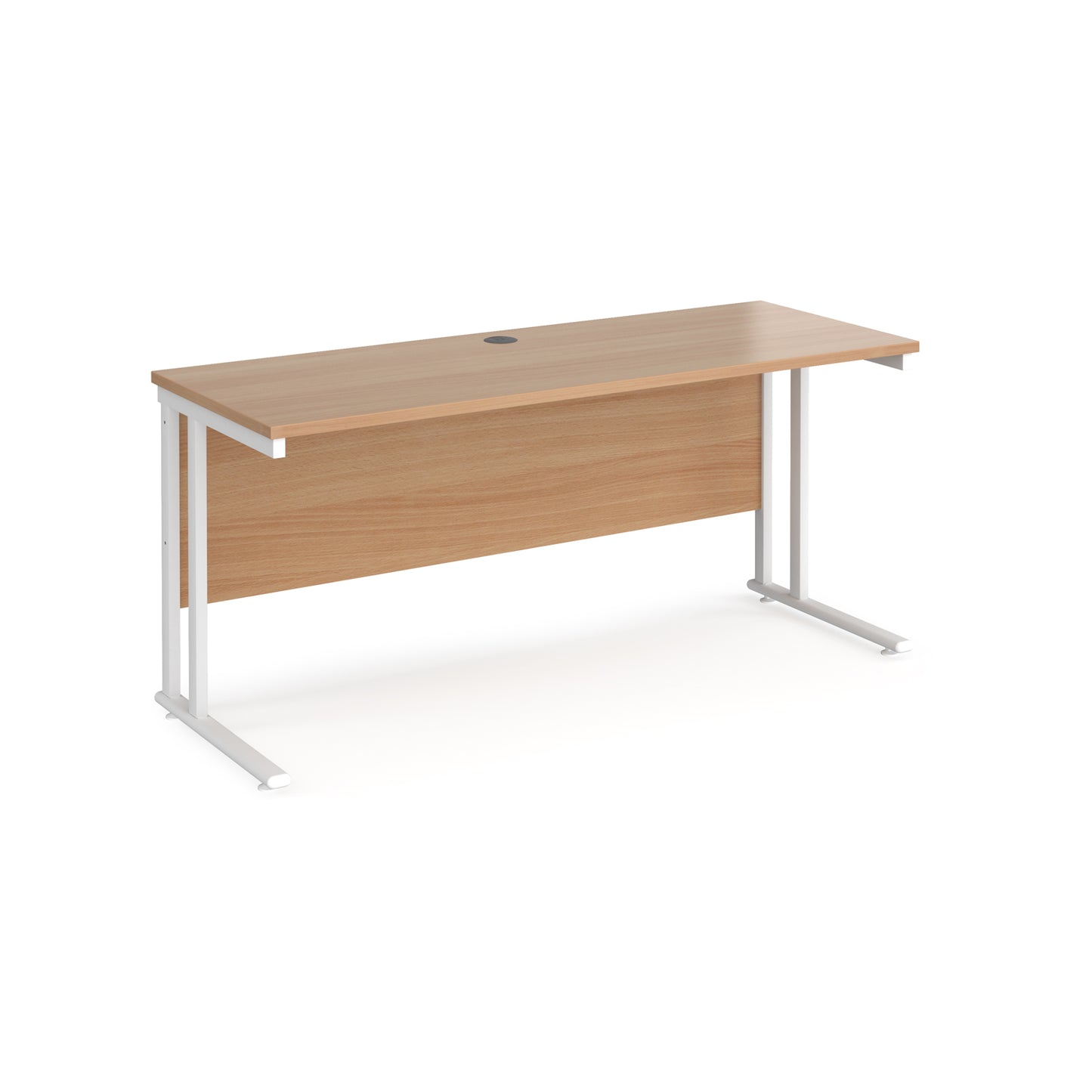 Maestro 25 cantilever 600mm deep desk - MC616WHB