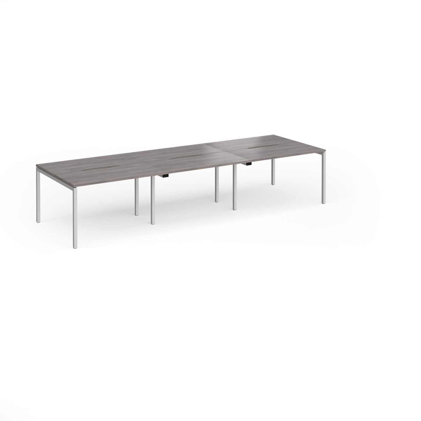 Connex Plus Goal Post Double Back to Back Desks 1200mm deep - GCO3612-S-GO