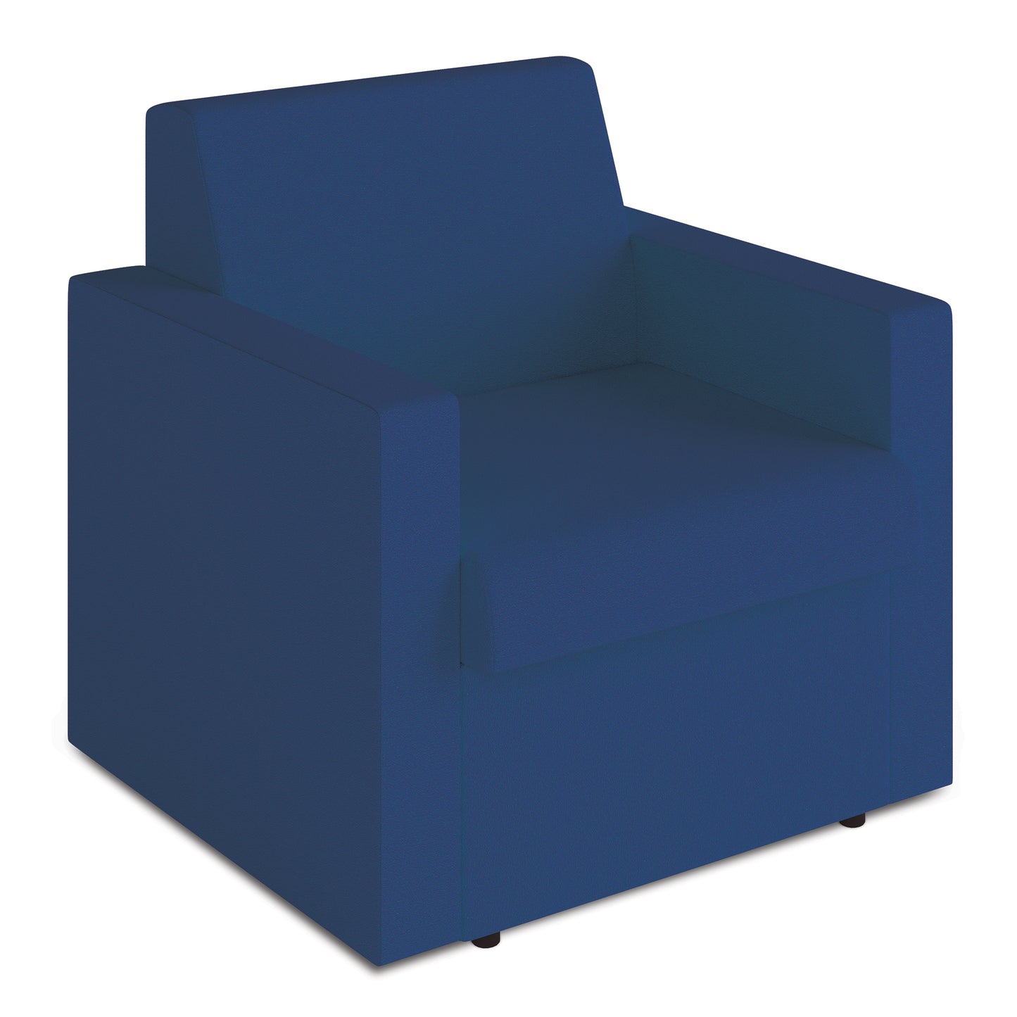 Contemporary Modular Fabric Low Back Sofa