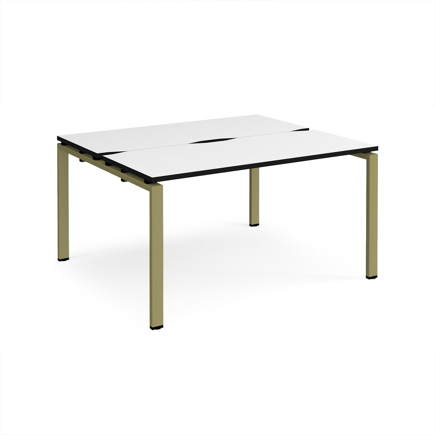 Adapt back to back desks 1200mm deep - E1412-GN-WK