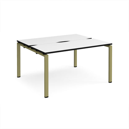 Adapt back to back desks 1200mm deep - E1412-GN-WK