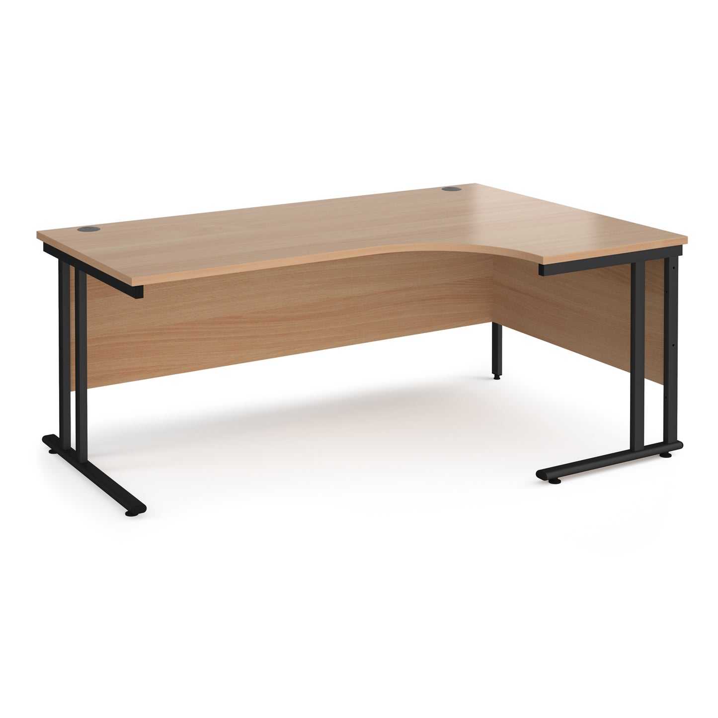 Maestro 25 cantilever right hand ergonomic desk - MC18ERKB