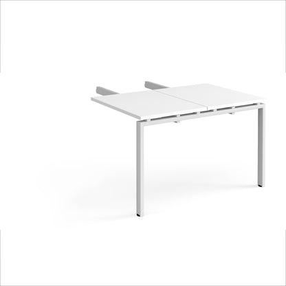 Adapt add on return desks - ER812-AB-WH-WH