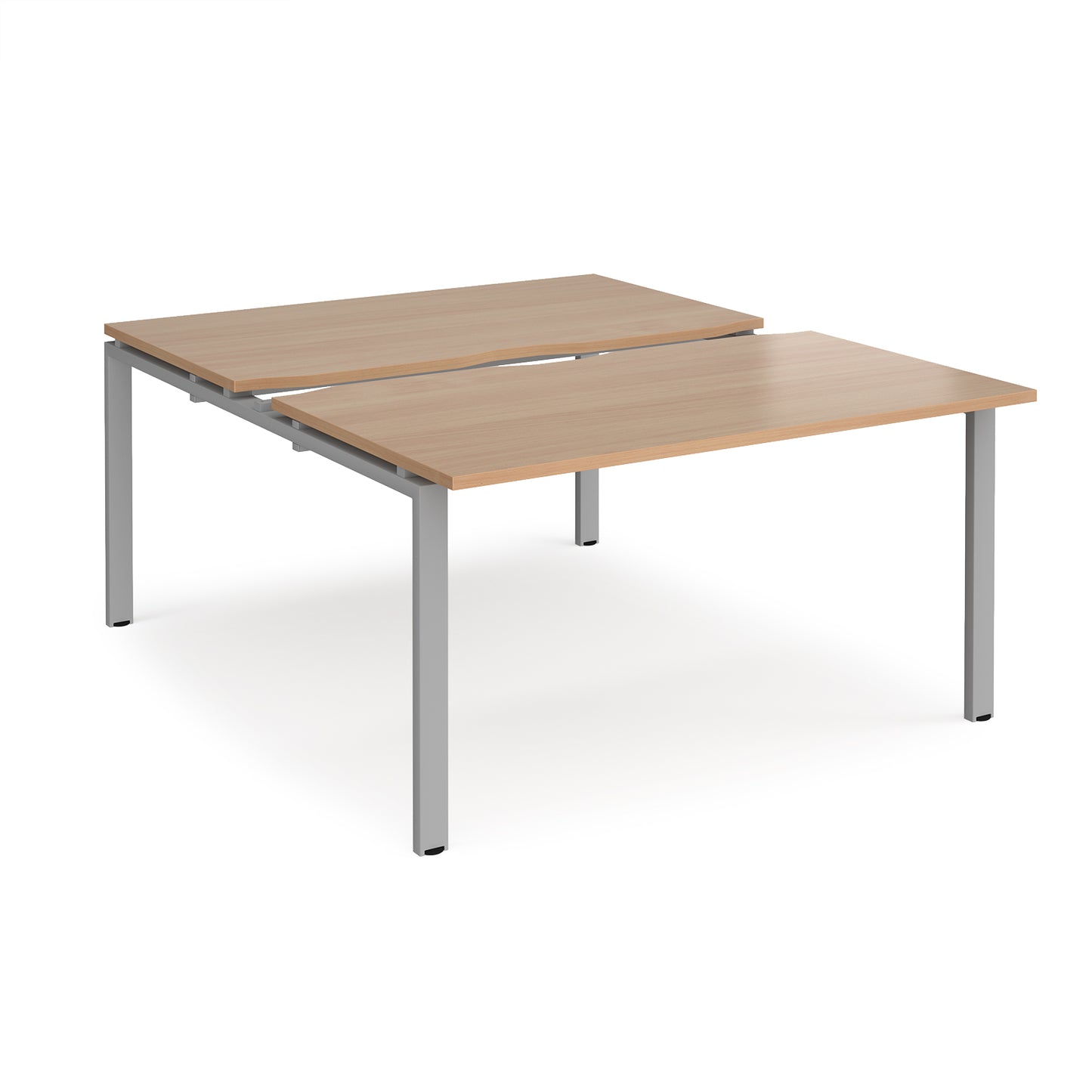 Adapt sliding top B2B desks 1600mm deep - STE1416-S-B