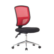 High Back Designer Mesh Operator Chair with Sculptured Lumbar and Spine Support
