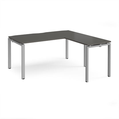 Adapt straight desk with return - ER1688-S-OG