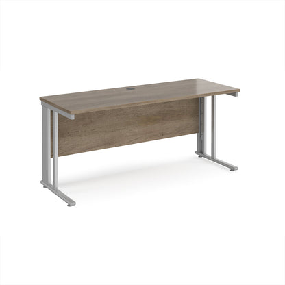 Maestro 25 cable managed 600mm deep desk - MCM616SNO