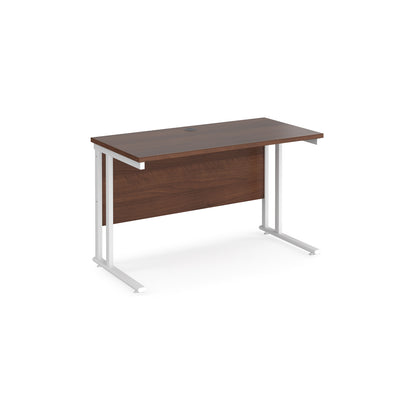 Maestro 25 cantilever 600mm deep desk - MC612WHW