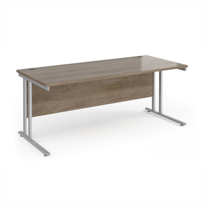 Maestro 25 cantilever 800mm deep desk - MC18SNO