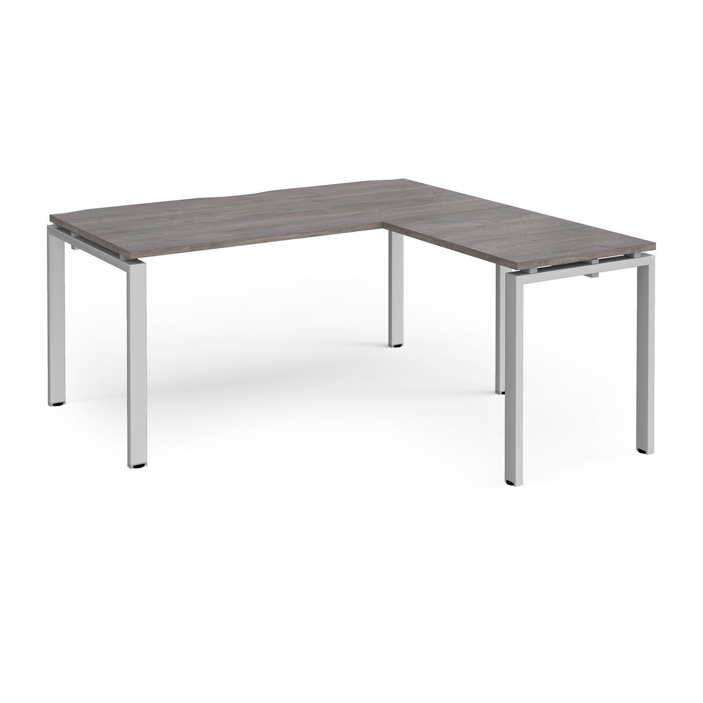 Adapt straight desk with return - ER1688-S-GO