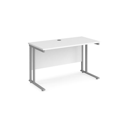 Maestro 25 cantilever 600mm deep desk - MC612SWH