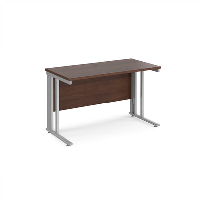 Maestro 25 cable managed 600mm deep desk - MCM612SW