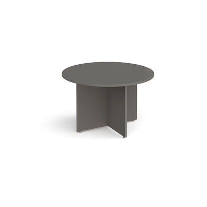 Arrow head leg circular meeting table - RT12OG