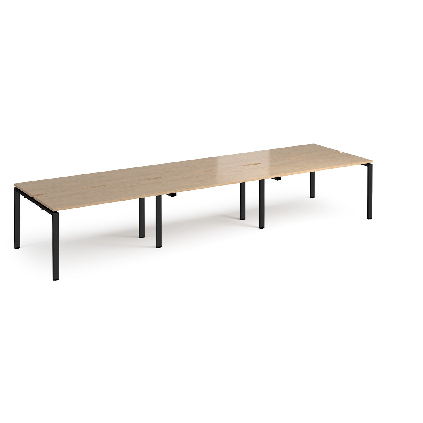 Adapt triple back to back desks 1200mm deep - E4212-K-KO
