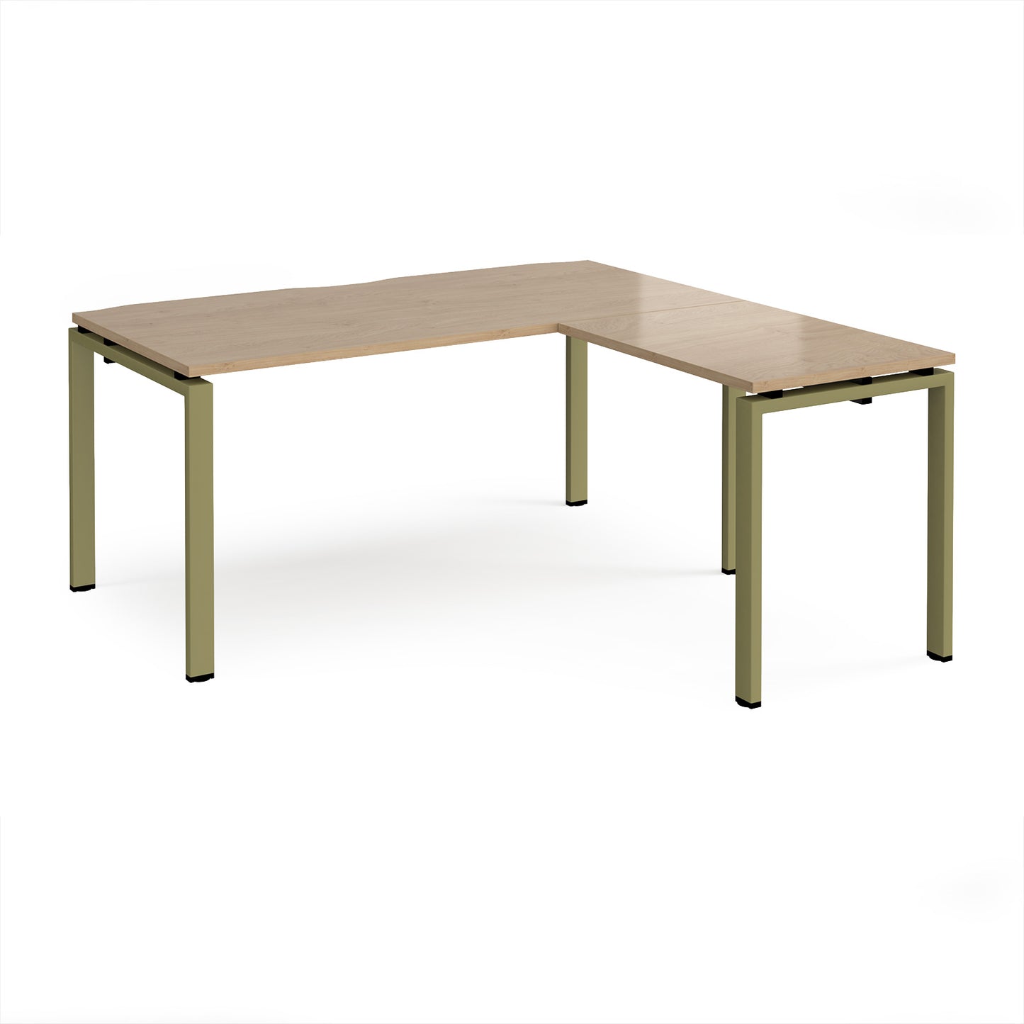 Adapt straight desk with return - ER1688-GN-KO