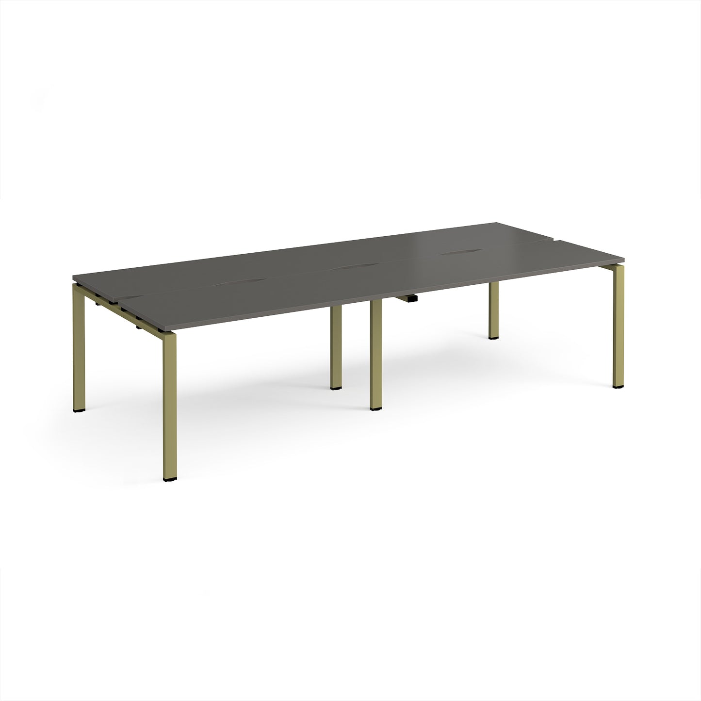 Adapt double back to back desks 1200mm deep - E2812-GN-OG