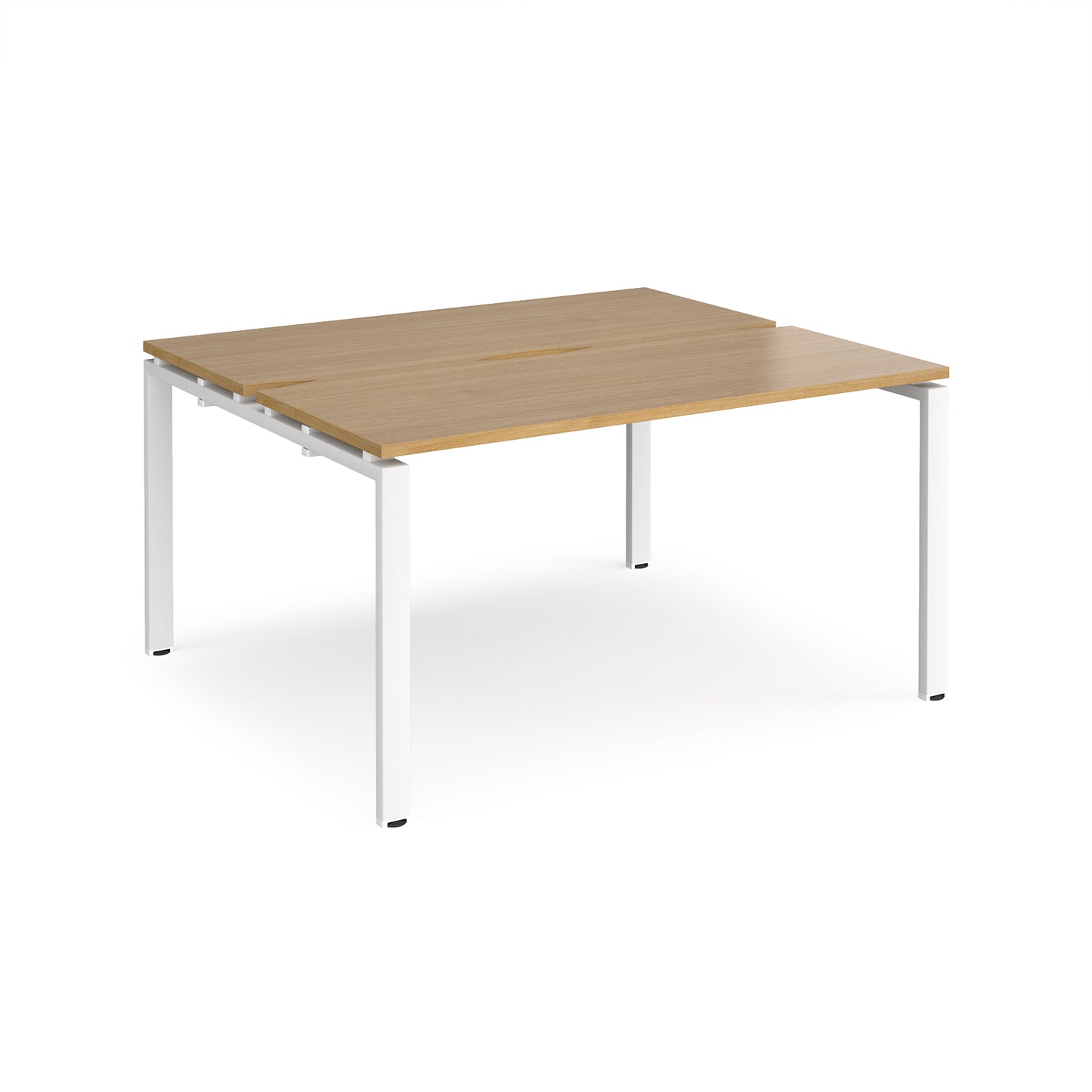 Adapt back to back desks 1200mm deep - E1412-WH-O