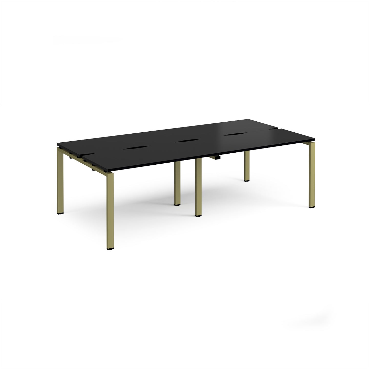 Adapt double back to back desks 1200mm deep - E2412-GN-BK