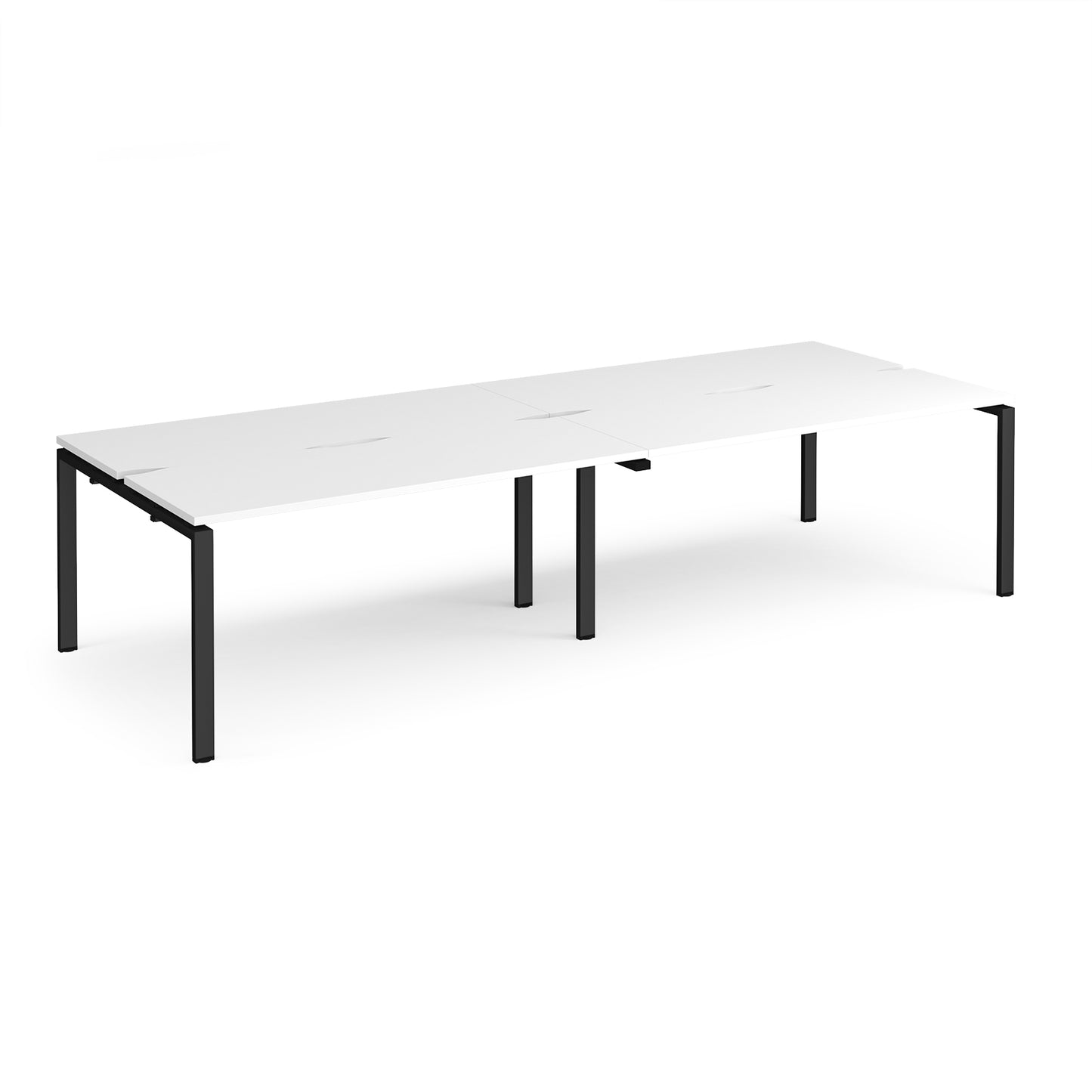 Adapt double back to back desks 1200mm deep - E2812-K-WH
