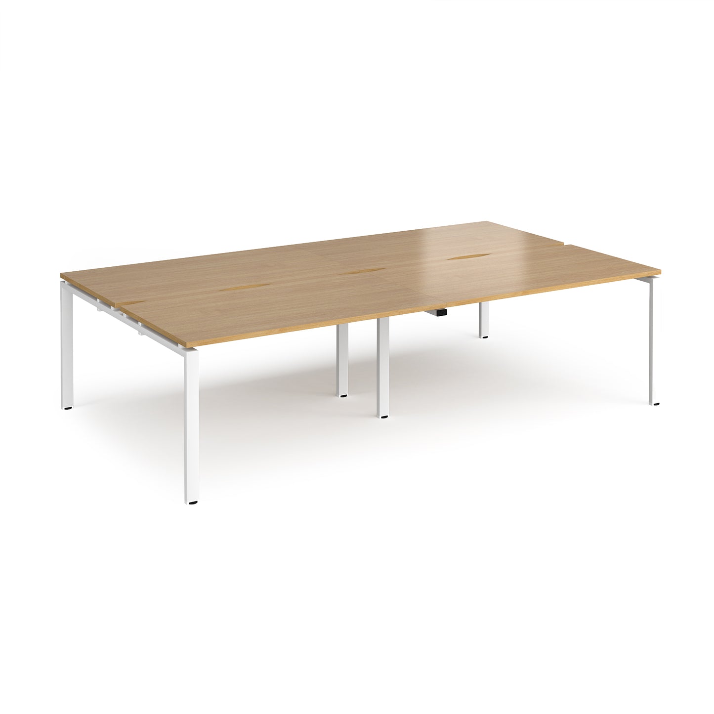 Adapt double back to back desks 1600mm deep - E2816-WH-O