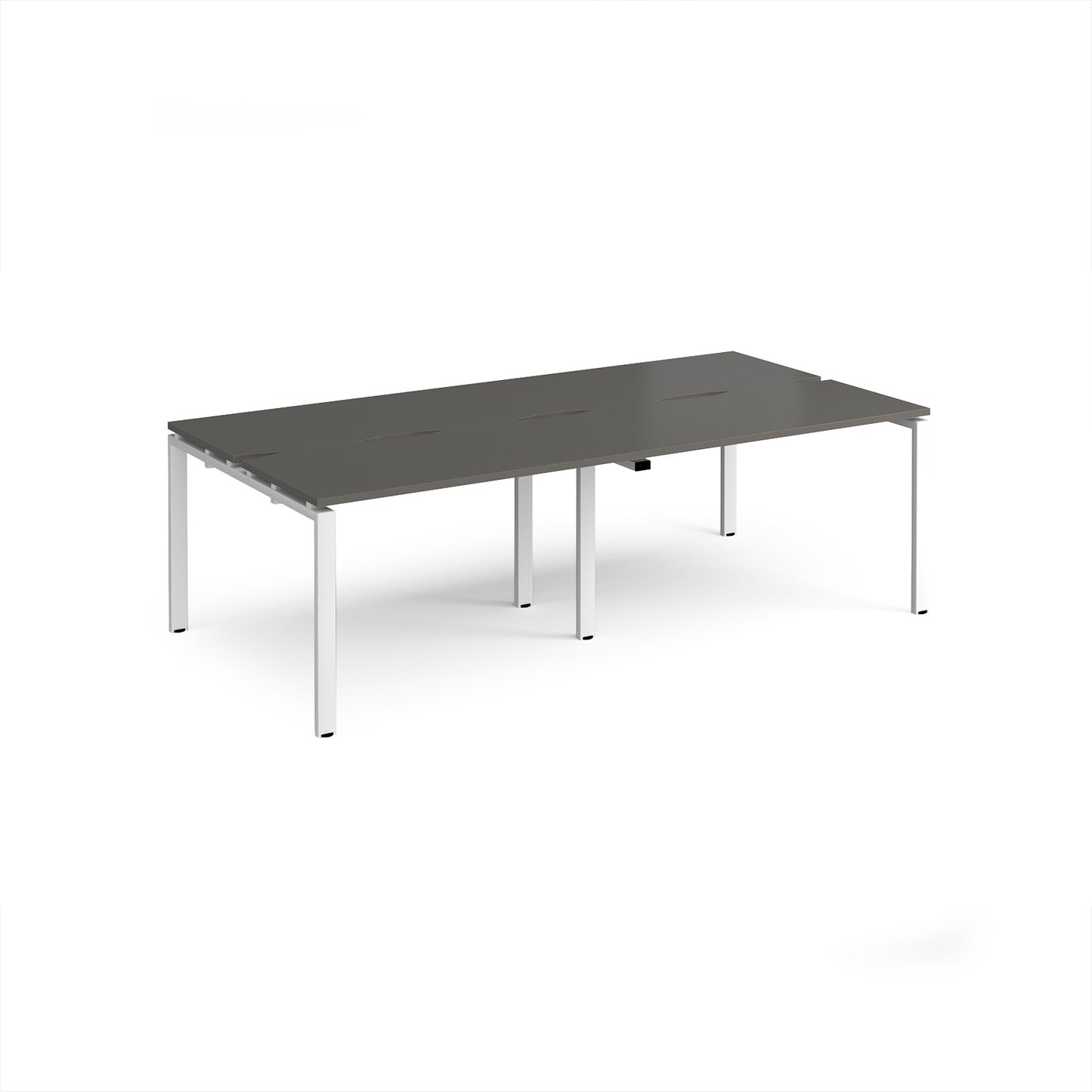 Adapt double back to back desks 1200mm deep - E2412-WH-OG