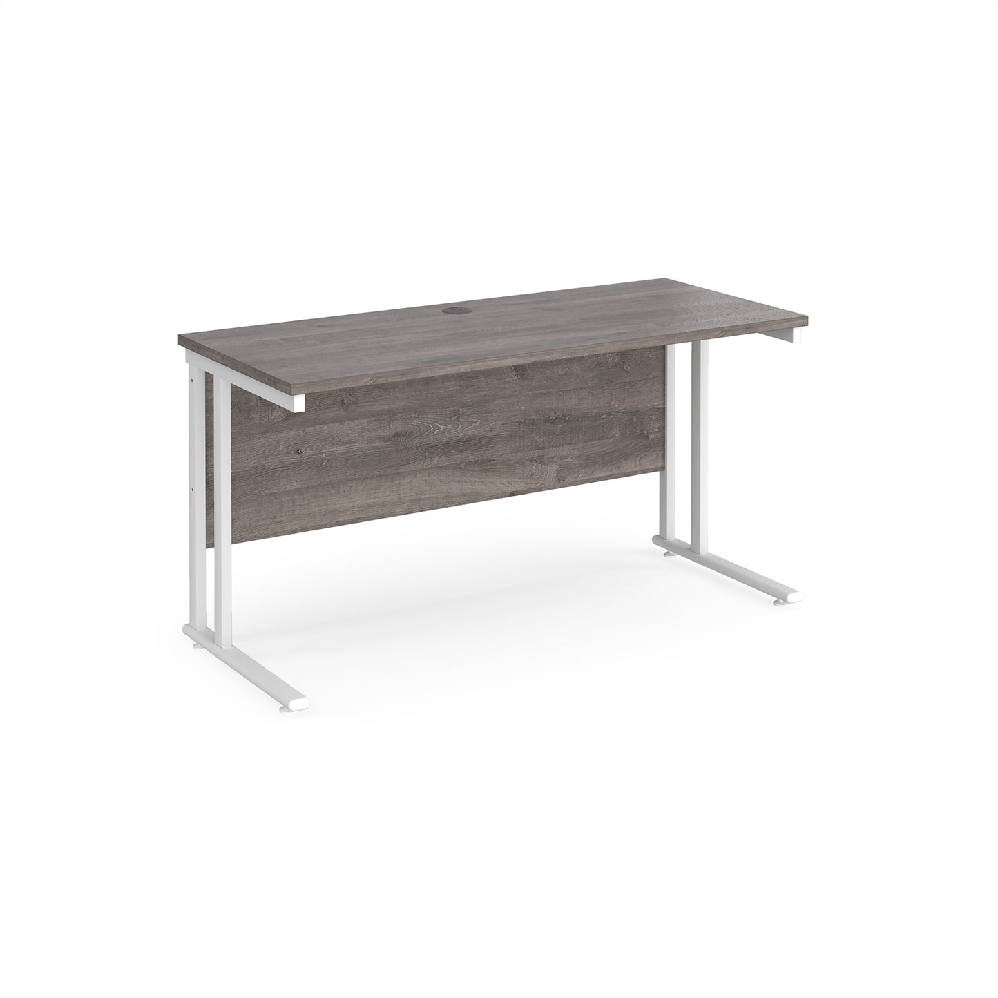 Maestro 25 cantilever 600mm deep desk - MC614WHGO