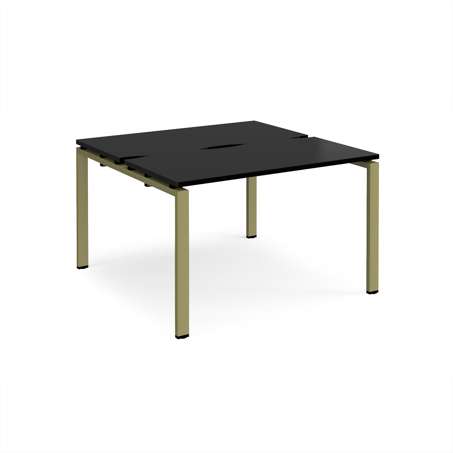 Adapt back to back desks 1200mm deep - E1212-GN-BK
