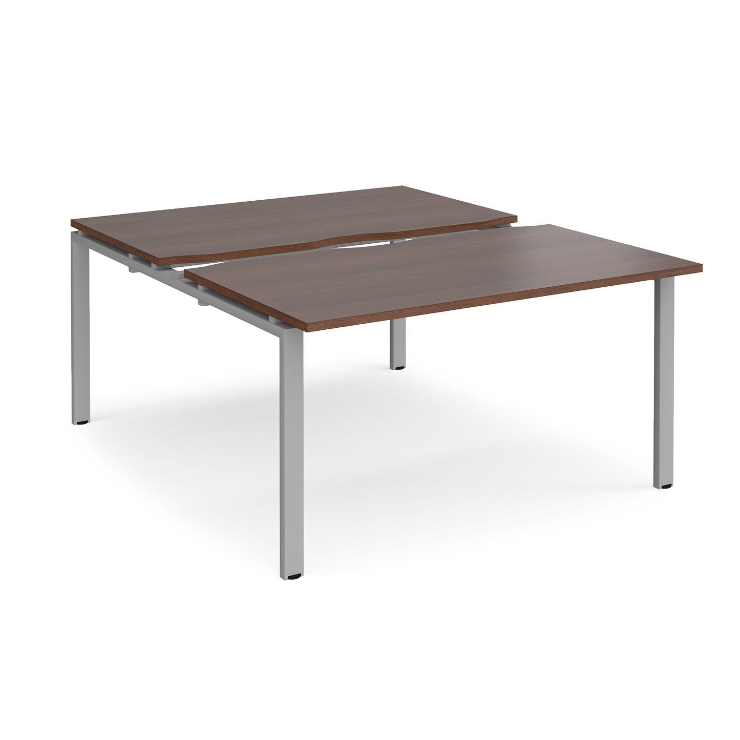 Adapt sliding top B2B desks 1600mm deep - STE1416-S-W