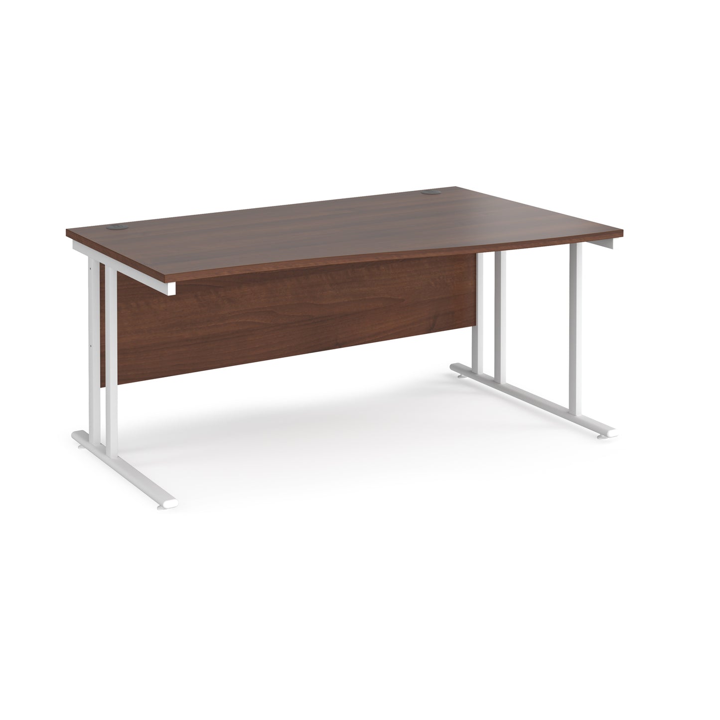 Maestro 25 cantilever right hand wave desk - MC16WRWHW