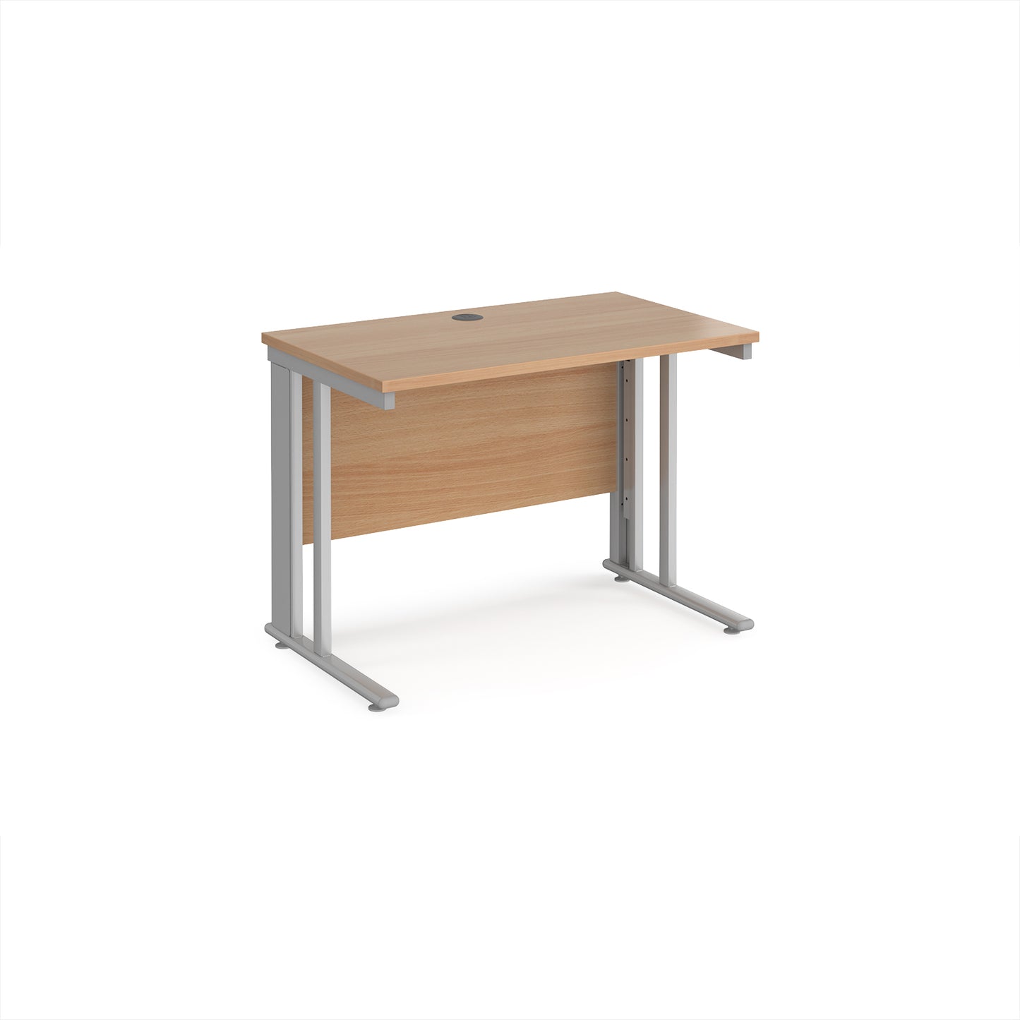 Maestro 25 cable managed 600mm deep desk - MCM610SB